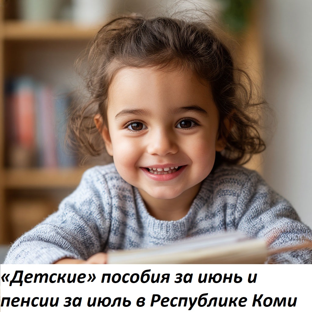 «Детские» пособия за июнь и пенсии за июль в Республике Коми — график выплат.