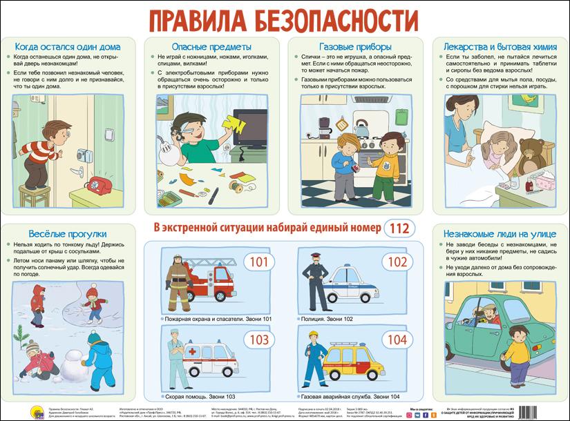 Правила безопасного поведения.